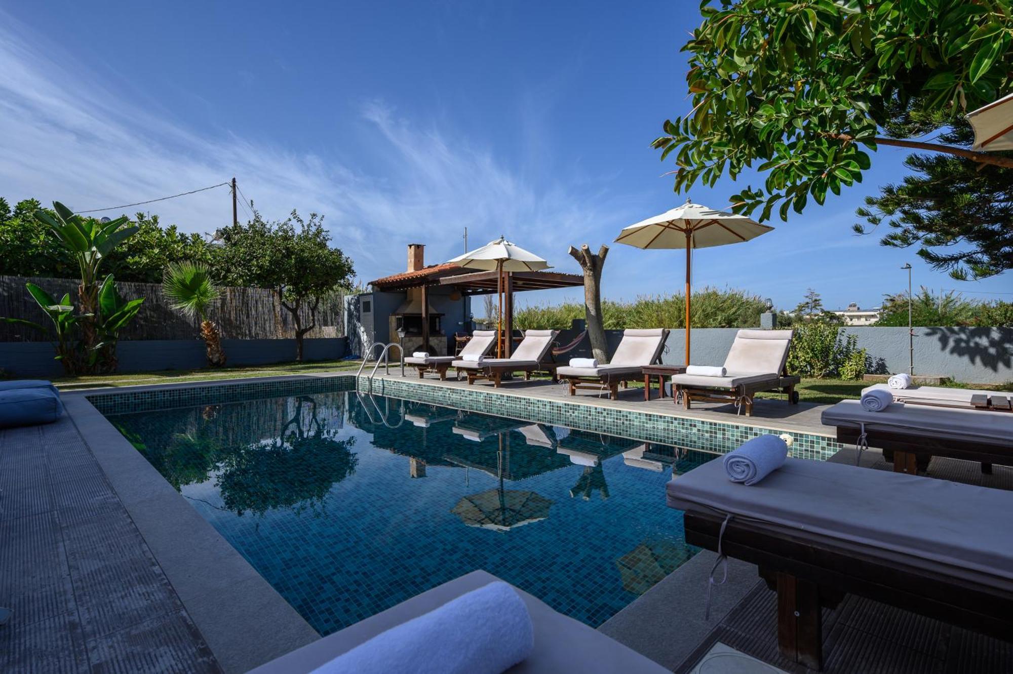 Platanias Villa Spyros Exterior photo