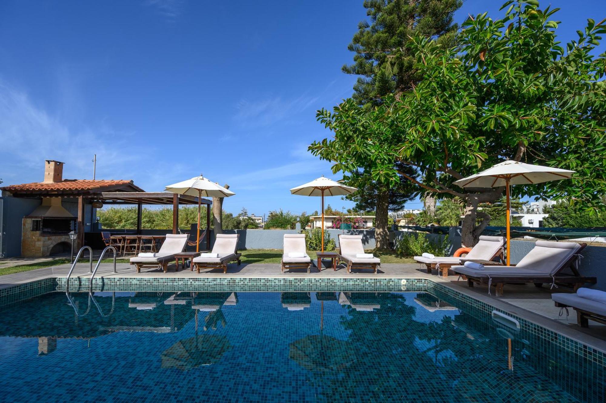 Platanias Villa Spyros Exterior photo
