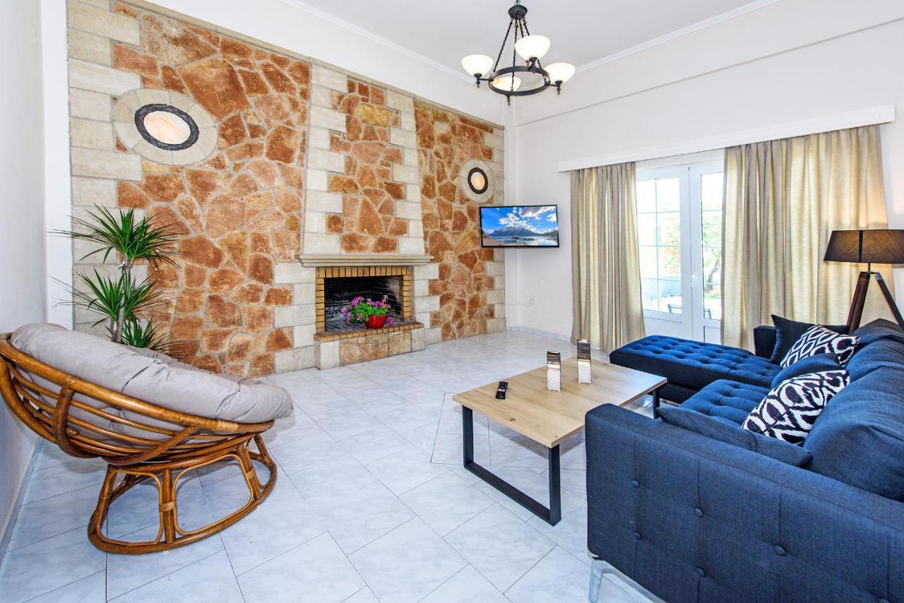 Platanias Villa Spyros Exterior photo